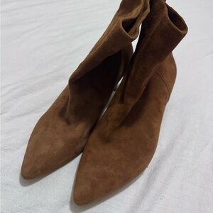 Dolce vita Brown Suede Ankle Boots